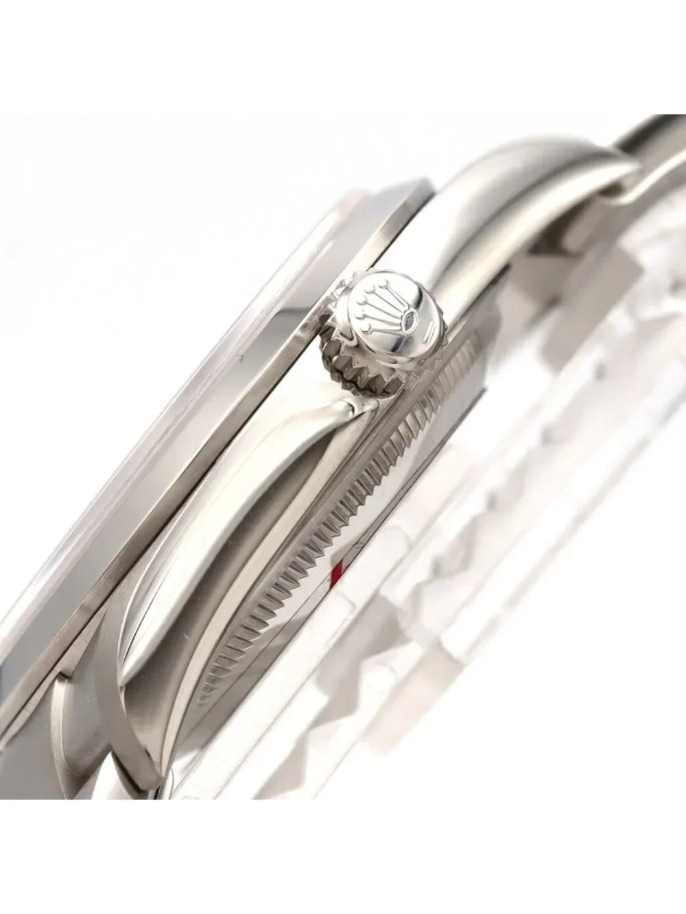 Rolex Explorer I SS Automatic D Number Watch
